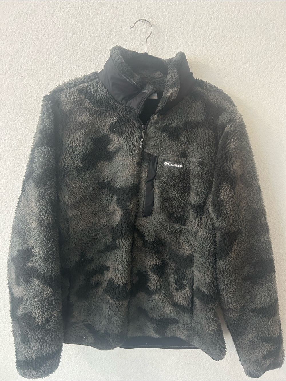 Columbia Dark Gray Fleece-Lined Jacket